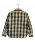 WAREHOUSE (ウエアハウス) ブロックチェック フランネルシャツ ブラウン サイズ:M：12000円