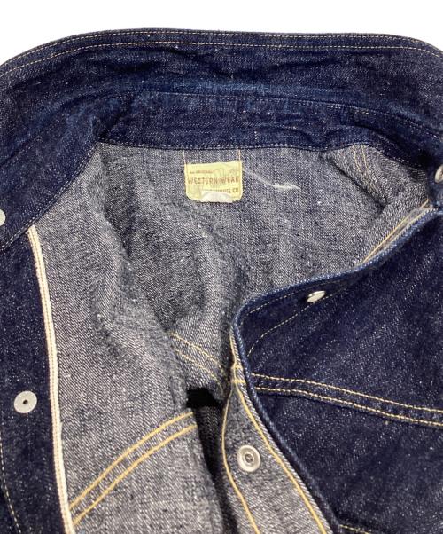 WAREHOUSE（ウエアハウス）WAREHOUSE (ウエアハウス) デニム ウェスタンシャツ インディゴ サイズ:38の古着・服飾アイテム