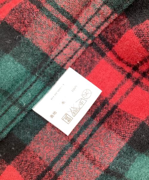 PENDLETON（ペンドルトン）PENDLETON (ペンドルトン) ウール オープンカラーシャツ レッド サイズ:Mの古着・服飾アイテム
