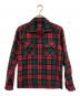 PENDLETON（ペンドルトン）の古着「ウール オープンカラーシャツ」｜レッド