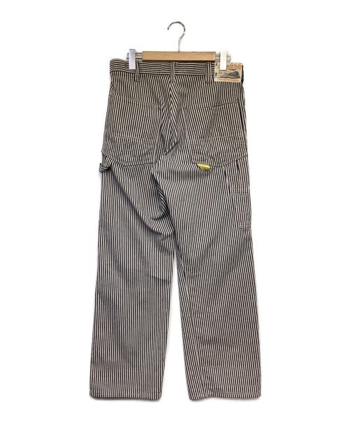 SUGAR CANE（シュガーケーン）SUGAR CANE (シュガーケーン) ヒッコリーストライプ ワークパンツ ネイビー サイズ:32の古着・服飾アイテム