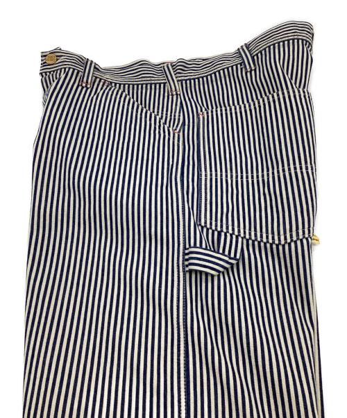 SUGAR CANE（シュガーケーン）SUGAR CANE (シュガーケーン) ヒッコリーストライプ ワークパンツ ネイビー サイズ:32の古着・服飾アイテム