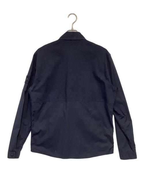 STONE ISLAND（ストーンアイランド）STONE ISLAND (ストーンアイランド) GHOST PIECE（ゴースト ピース）シャツジャケット ネイビー サイズ:Lの古着・服飾アイテム