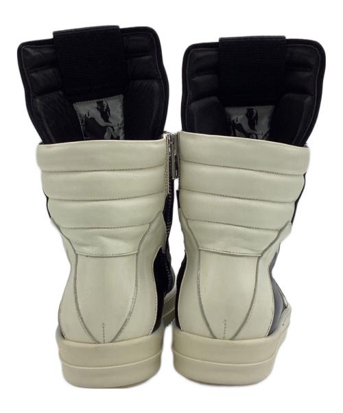 RICK OWENS（リックオウエンス）RICK OWENS (リックオウエンス) GEOBASKET(ジオバスケット)ハイカットスニーカー ブラック サイズ:42の古着・服飾アイテム