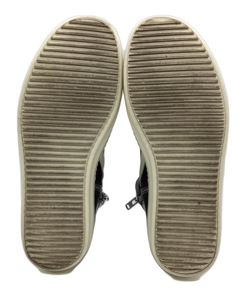 RICK OWENS（リックオウエンス）RICK OWENS (リックオウエンス) GEOBASKET(ジオバスケット)ハイカットスニーカー ブラック サイズ:42の古着・服飾アイテム