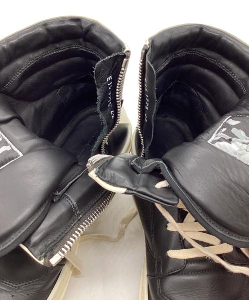 RICK OWENS（リックオウエンス）RICK OWENS (リックオウエンス) GEOBASKET(ジオバスケット)ハイカットスニーカー ブラック サイズ:42の古着・服飾アイテム
