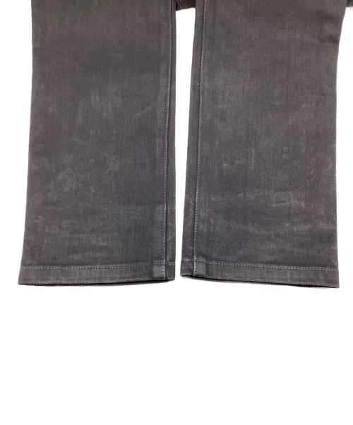 BALMAIN（バルマン）BALMAIN (バルマン) ジップフライ ストレッチ バイカー デニムパンツ ブラック サイズ:30の古着・服飾アイテム