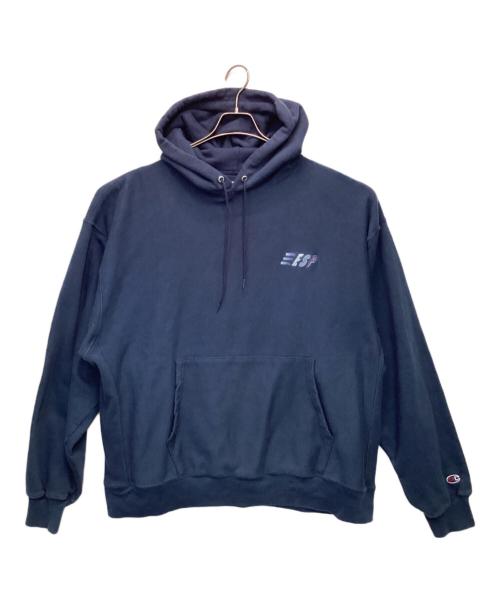 Champion Premium Reverse Weave（チャンピオン プレミアム リバースウィーブ）Champion Premium Reverse Weave (チャンピオン プレミアム リバースウィーブ) パーカー ネイビー サイズ:XLの古着・服飾アイテム