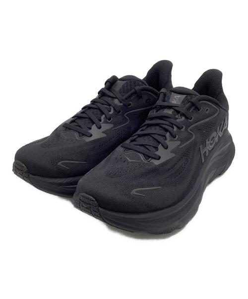 HOKA（ホカ）HOKA (ホカ) CLIFTON10 WIDE（クリフトン  10 ワイド）スニーカー ブラック サイズ:28cm 2Eの古着・服飾アイテム