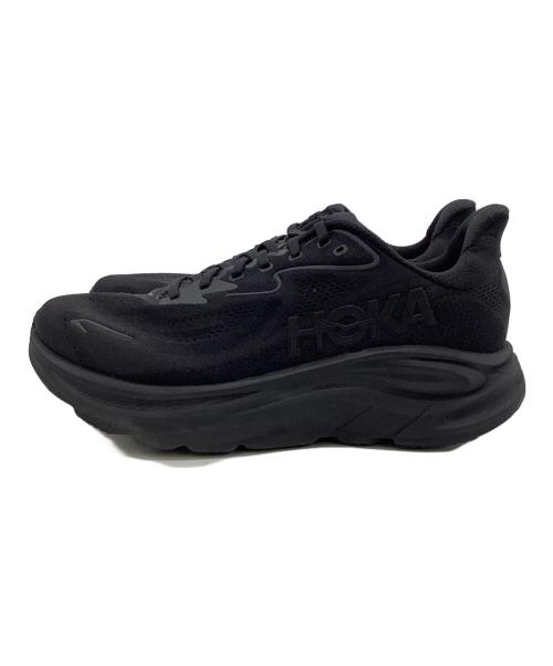 HOKA（ホカ）HOKA (ホカ) CLIFTON10 WIDE（クリフトン  10 ワイド）スニーカー ブラック サイズ:28cm 2Eの古着・服飾アイテム