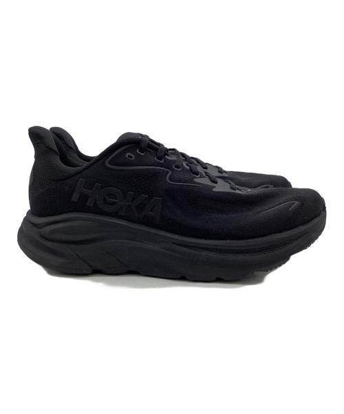 HOKA（ホカ）HOKA (ホカ) CLIFTON10 WIDE（クリフトン  10 ワイド）スニーカー ブラック サイズ:28cm 2Eの古着・服飾アイテム