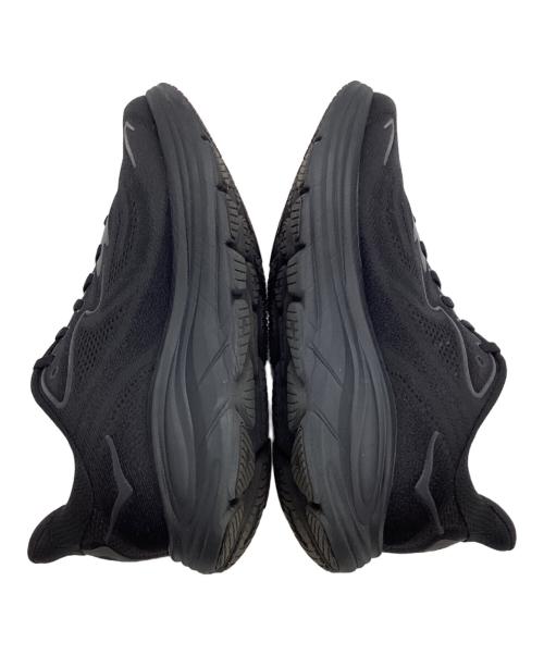 HOKA（ホカ）HOKA (ホカ) CLIFTON10 WIDE（クリフトン  10 ワイド）スニーカー ブラック サイズ:28cm 2Eの古着・服飾アイテム