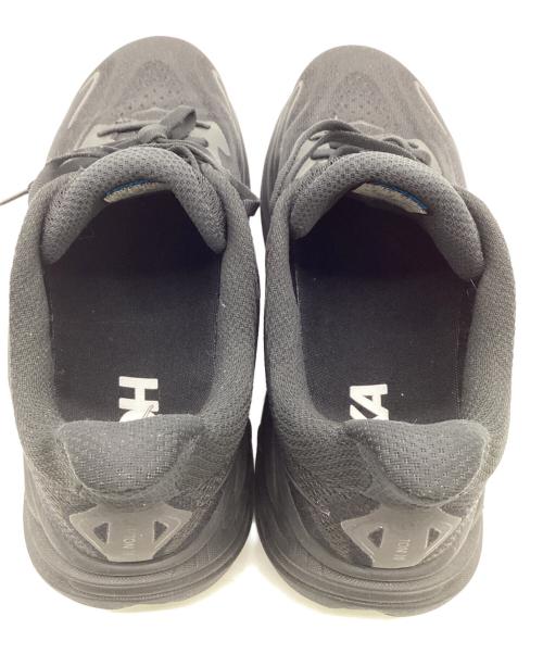 HOKA（ホカ）HOKA (ホカ) CLIFTON10 WIDE（クリフトン  10 ワイド）スニーカー ブラック サイズ:28cm 2Eの古着・服飾アイテム