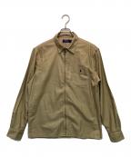 POLO RALPH LAURENポロ・ラルフローレン）の古着「オックスフォード フルジップ シャツジャケット」｜ベージュ