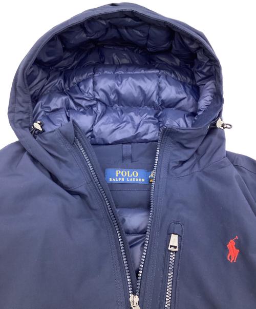 POLO RALPH LAUREN（ポロ・ラルフローレン）POLO RALPH LAUREN (ポロ・ラルフローレン) ダウンジャケット ネイビー サイズ:Mの古着・服飾アイテム