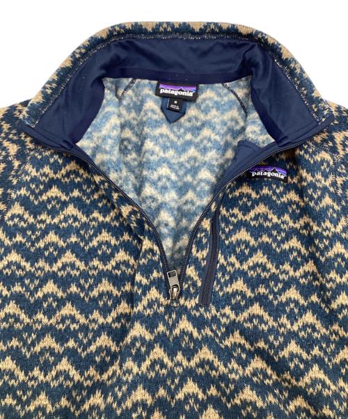 Patagonia（パタゴニア）Patagonia (パタゴニア) ベター セーター 1/4ジップ ブルー サイズ:Mの古着・服飾アイテム