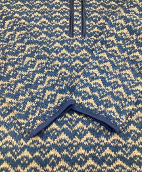 Patagonia（パタゴニア）Patagonia (パタゴニア) ベター セーター 1/4ジップ ブルー サイズ:Mの古着・服飾アイテム