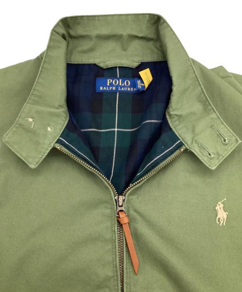 POLO RALPH LAUREN（ポロ・ラルフローレン）POLO RALPH LAUREN (ポロ・ラルフローレン) スイングトップ オリーブ サイズ:Lの古着・服飾アイテム
