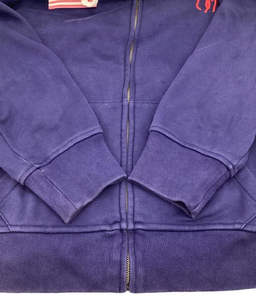 POLO RALPH LAUREN（ポロ・ラルフローレン）POLO RALPH LAUREN (ポロ・ラルフローレン) ビッグポニー ジップパーカー ネイビー サイズ:XLの古着・服飾アイテム
