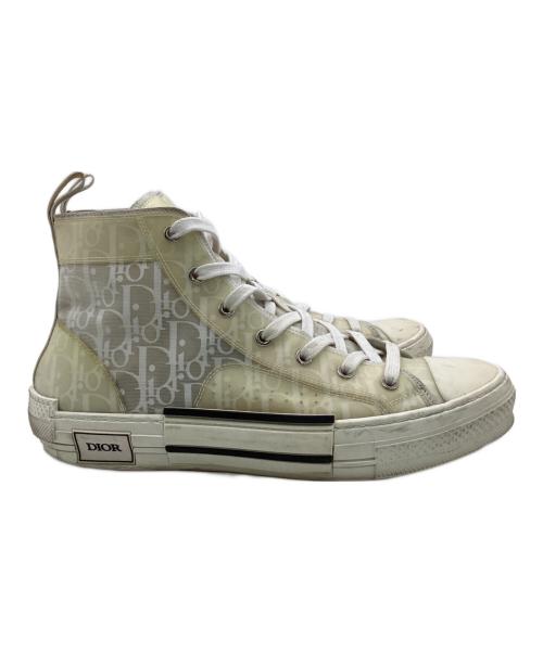 Dior（ディオール）Dior (ディオール) B23 High Oblique スニーカー アイボリー サイズ:43の古着・服飾アイテム