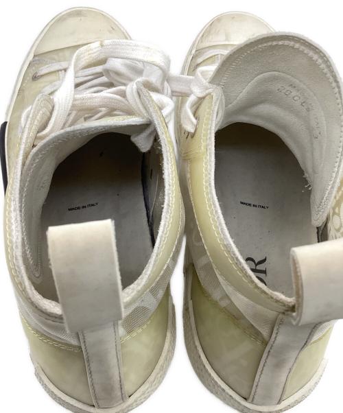 Dior（ディオール）Dior (ディオール) B23 High Oblique スニーカー アイボリー サイズ:43の古着・服飾アイテム