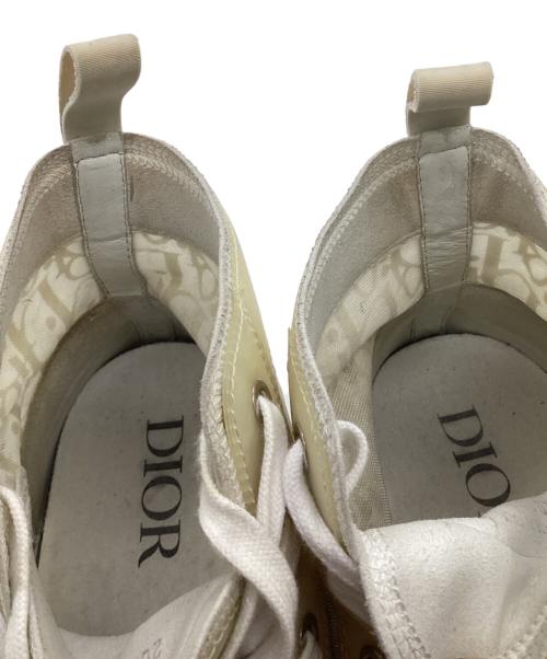 Dior（ディオール）Dior (ディオール) B23 High Oblique スニーカー アイボリー サイズ:43の古着・服飾アイテム