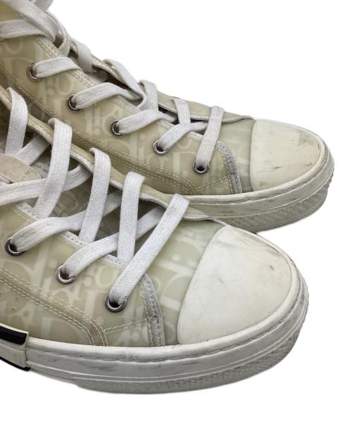 Dior（ディオール）Dior (ディオール) B23 High Oblique スニーカー アイボリー サイズ:43の古着・服飾アイテム