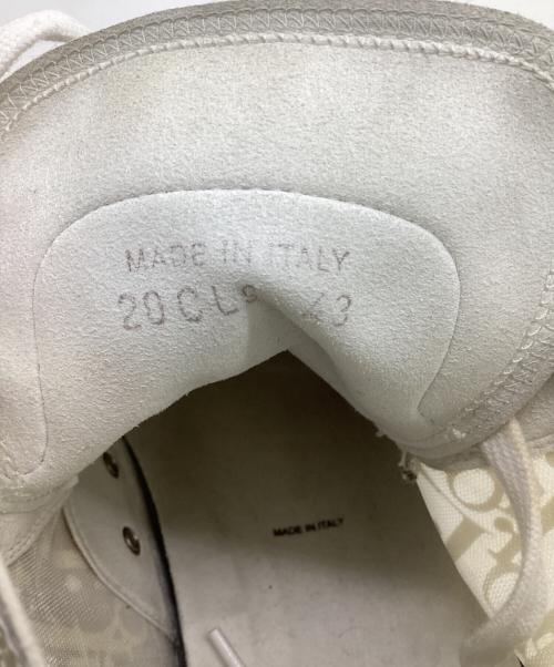 Dior（ディオール）Dior (ディオール) B23 High Oblique スニーカー アイボリー サイズ:43の古着・服飾アイテム