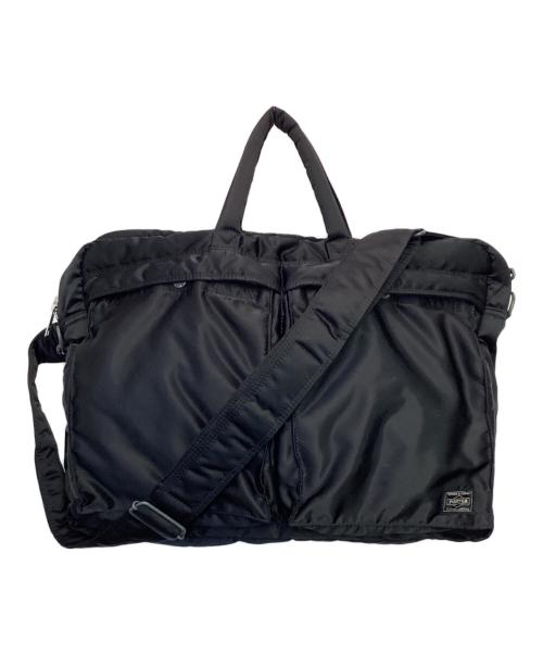 PORTER（ポーター）PORTER (ポーター) TNKER 2WAY OVERNIGHT BRIEFCASE（タンカー 2ウェイ オーバーナイト ブリーフケース） ブラックの古着・服飾アイテム
