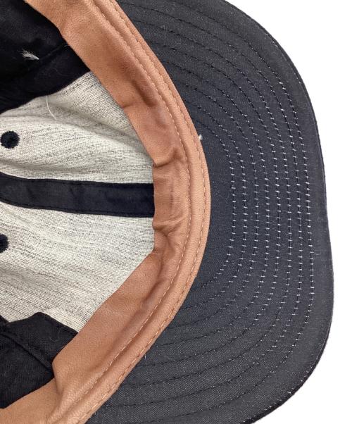 EBBETS FIELD FLANNELS（エベッツフィールドフランネルズ）EBBETS FIELD FLANNELS (エベッツフィールドフランネルズ) CA4LA (カシラ) キャップ ブラックの古着・服飾アイテム