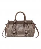 MIU MIUミュウミュウ）の古着「2WAYバッグ」｜ピンク