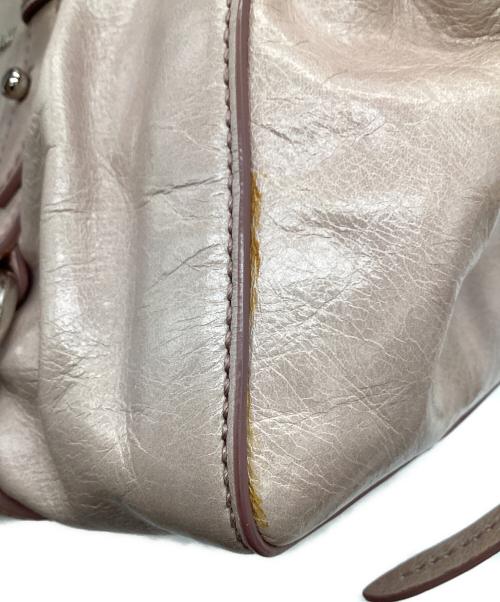 MIU MIU（ミュウミュウ）MIU MIU (ミュウミュウ) 2WAYバッグ ピンクの古着・服飾アイテム