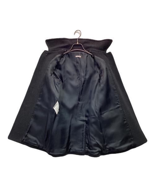 MIU MIU（ミュウミュウ）MIU MIU (ミュウミュウ) ウールコート ブラック サイズ:38の古着・服飾アイテム