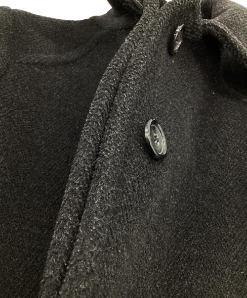 MIU MIU（ミュウミュウ）MIU MIU (ミュウミュウ) ウールコート ブラック サイズ:38の古着・服飾アイテム