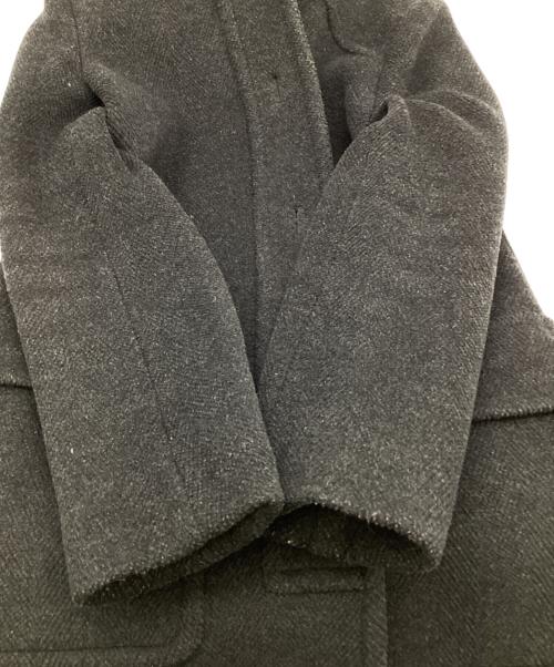 MIU MIU（ミュウミュウ）MIU MIU (ミュウミュウ) ウールコート ブラック サイズ:38の古着・服飾アイテム