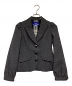 BURBERRY LONDON BLUE LABELバーバリーロンドンブルーレーベル）の古着「テーラードジャケット」｜グレー
