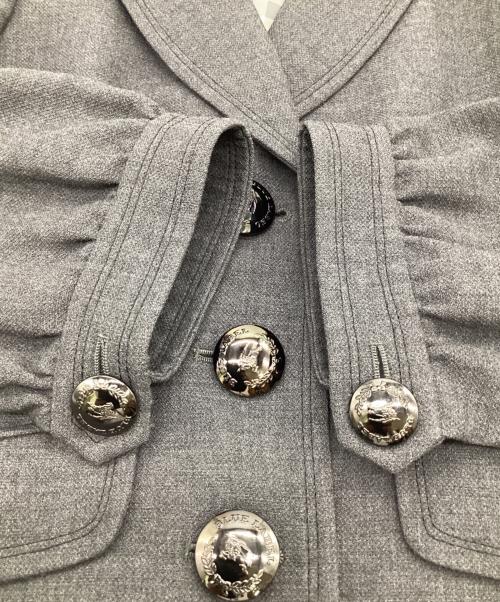 BURBERRY LONDON BLUE LABEL（バーバリーロンドンブルーレーベル）BURBERRY LONDON BLUE LABEL (バーバリーロンドンブルーレーベル) テーラードジャケット グレー サイズ:38の古着・服飾アイテム