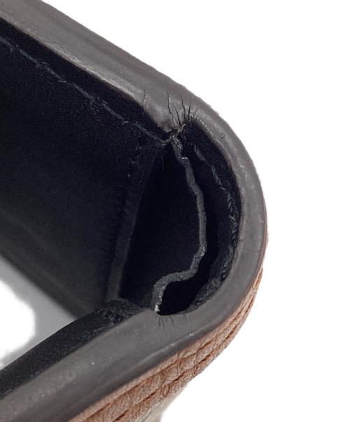 LOUIS VUITTON（ルイ ヴィトン）LOUIS VUITTON (ルイ ヴィトン) ポルトフォイユ･ドーフィーヌ コンパクト ブラック×ブラウンの古着・服飾アイテム