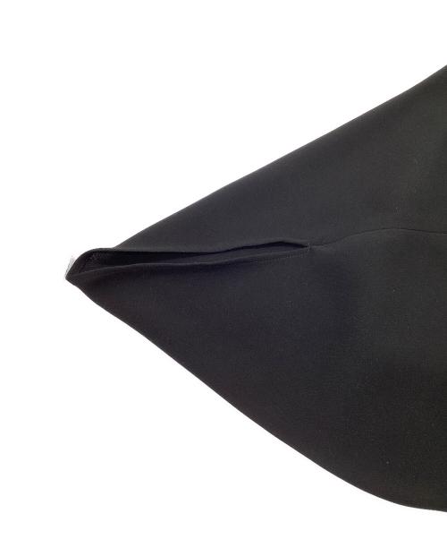 SOEJU（ソージュ）SOEJU (ソージュ) ライトクロスコクーンシルエットワンピース ブラック サイズ:Sの古着・服飾アイテム