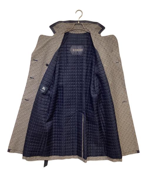 BURBERRY（バーバリー）BURBERRY (バーバリー) トレンチコート アイボリー×ネイビー サイズ:表記無の古着・服飾アイテム