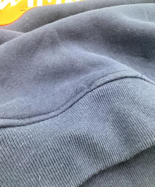 Polo by RalphLauren（ポロ バイ ラルフローレン）Polo by RalphLauren (ポロ バイ ラルフローレン) ハーフジップスウェット グリーン×ホワイト サイズ:Mの古着・服飾アイテム