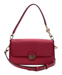 MICHAEL KORS（マイケル・コース）の古着「ワンショルダーバッグ」｜ピンク