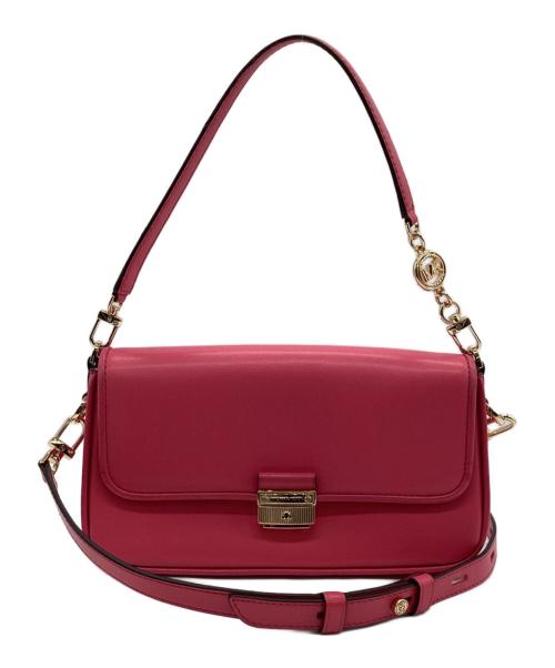 MICHAEL KORS（マイケル・コース）MICHAEL KORS (マイケル・コース) ワンショルダーバッグ ピンクの古着・服飾アイテム