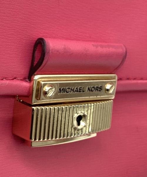 MICHAEL KORS（マイケル・コース）MICHAEL KORS (マイケル・コース) ワンショルダーバッグ ピンクの古着・服飾アイテム