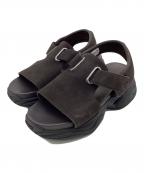 OAOオーエーオー）の古着「MONOLITH（モノリス）サンダル」｜ブラウン