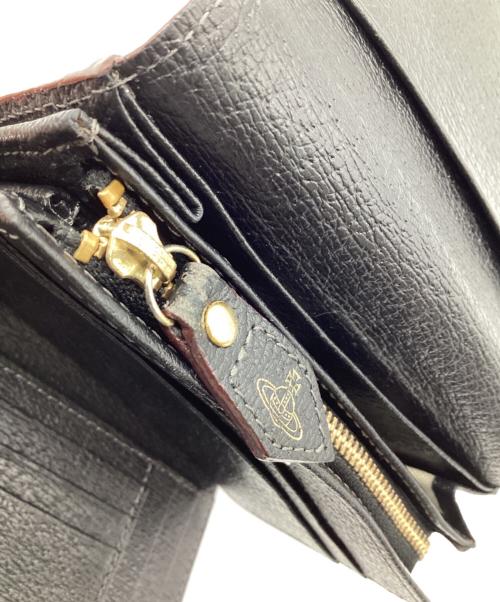 Vivienne Westwood（ヴィヴィアンウエストウッド）Vivienne Westwood (ヴィヴィアンウエストウッド) 3つ折り財布 ブラックの古着・服飾アイテム