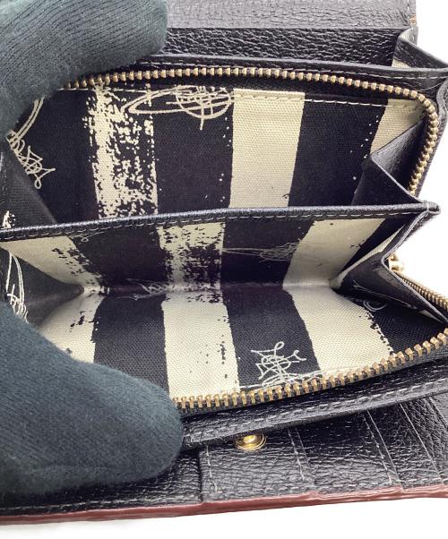 Vivienne Westwood（ヴィヴィアンウエストウッド）Vivienne Westwood (ヴィヴィアンウエストウッド) 3つ折り財布 ブラックの古着・服飾アイテム