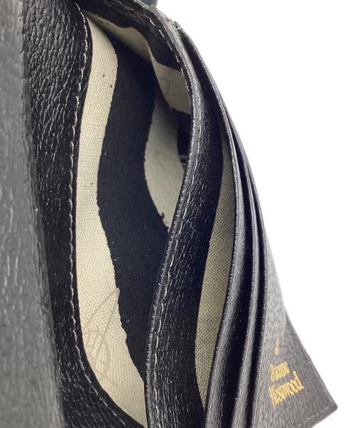 Vivienne Westwood（ヴィヴィアンウエストウッド）Vivienne Westwood (ヴィヴィアンウエストウッド) 3つ折り財布 ブラックの古着・服飾アイテム