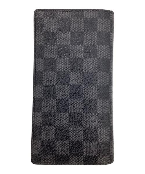 LOUIS VUITTON（ルイ ヴィトン）LOUIS VUITTON (ルイ ヴィトン) ダミエ グラフィット ポルトフォイユ ロン 長財布 グレーの古着・服飾アイテム