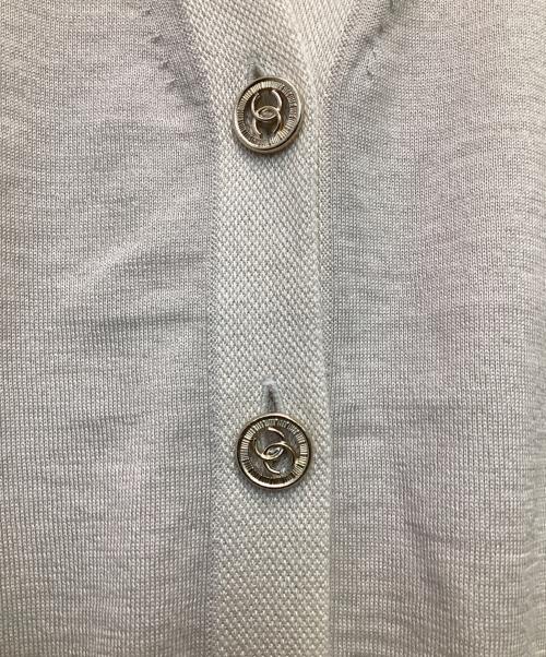 CHANEL（シャネル）CHANEL (シャネル) カシミヤ シルク ハイゲージ カーディガン ベージュ サイズ:38の古着・服飾アイテム
